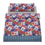 Lenjerie dubla 100% bumbac 4 piese, Nora - HR-DBL132-NRA