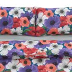 Lenjerie dubla 100% bumbac 4 piese, Nora - HR-DBL132-NRA - imagine 3