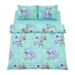 Lenjerie dubla 100% bumbac 4 piese, Spring - HR-DBL132-SPG