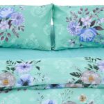 Lenjerie dubla 100% bumbac 4 piese, Spring - HR-DBL132-SPG - imagine 3