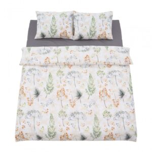 Lenjerie dubla 100% bumbac 4 piese, Summer - HR-DBL132-SMR