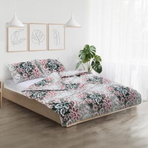 Lenjerie dubla 100% bumbac, 4 piese, Vera - HR-4BED-132-VERA