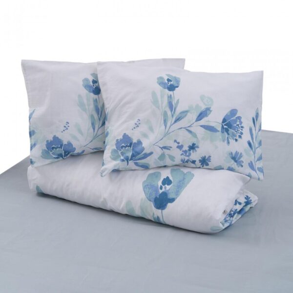 Lenjerie Dubla BBC 4 piese, 132TC - Mist - HR-DBL132-MST