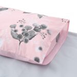 Lenjerie Dubla BBC 4 piese, 132TC - Rose - HR-DBL132-PNK