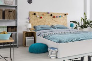 Lenjerie Heinner Dubla BBC 4 piese, 132TC - Clair - HR-4BED-132-CLR