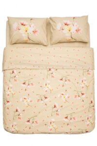 Lenjerie Heinner King Size BBC 4 piese, 144TC Magnolia - HR-KGBED144-MGN