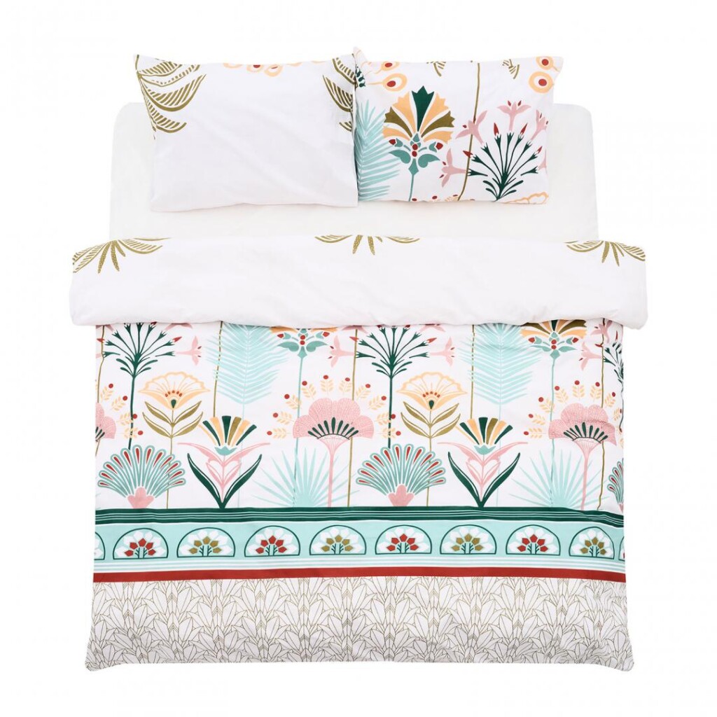 Lenjerie kingsize, bumbac, 132 TC, Aria - HR-KGBED-132- ARI Lenjerie kingsize, bumbac, 132 TC, Aria - HR-KGBED-132- ARI