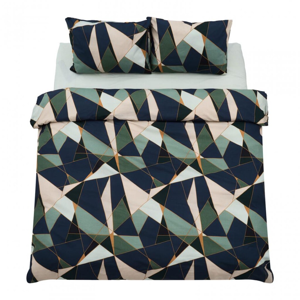 Lenjerie kingsize, bumbac, 132 TC, Enzo - HR-KGBED-132-ENZ Lenjerie kingsize, bumbac, 132 TC, Enzo - HR-KGBED-132-ENZ