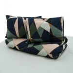 Lenjerie kingsize, bumbac, 132 TC, Enzo - HR-KGBED-132-ENZ Lenjerie kingsize, bumbac, 132 TC, Enzo - HR-KGBED-132-ENZ