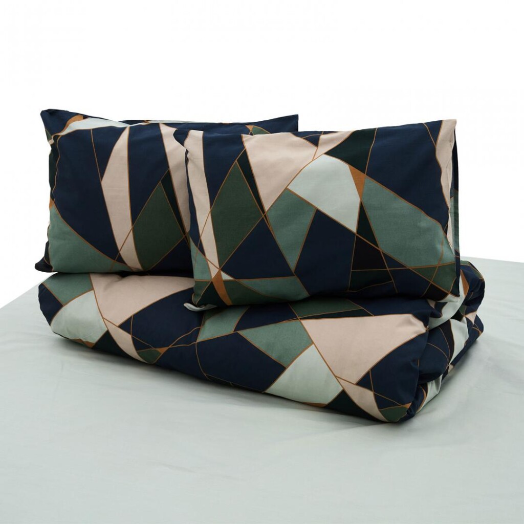 Lenjerie kingsize, bumbac, 132 TC, Enzo - HR-KGBED-132-ENZ Lenjerie kingsize, bumbac, 132 TC, Enzo - HR-KGBED-132-ENZ