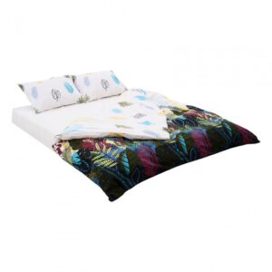 Lenjerie kingsize, bumbac, 132 TC, Lora - HR-KGBED-132-LRA