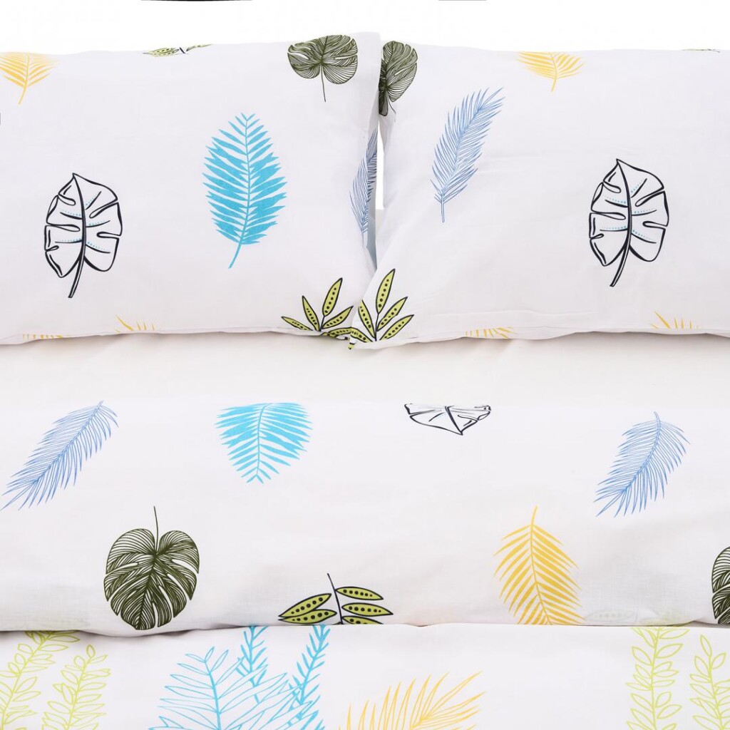 Lenjerie kingsize, bumbac, 132 TC, Lora - HR-KGBED-132-LRA Lenjerie kingsize, bumbac, 132 TC, Lora - HR-KGBED-132-LRA