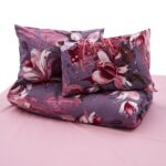 Lenjerie kingsize bumbac, 132 TC, Magnolia - HR-KGBED-132-MGN Lenjerie kingsize bumbac, 132 TC, Magnolia - HR-KGBED-132-MGN