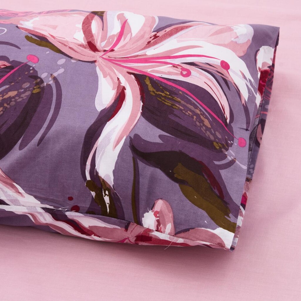 Lenjerie kingsize bumbac, 132 TC, Magnolia - HR-KGBED-132-MGN Lenjerie kingsize bumbac, 132 TC, Magnolia - HR-KGBED-132-MGN