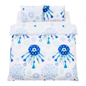 Lenjerie kingsize, bumbac, 132 TC, Paros - HR-KGBED-132- KOS