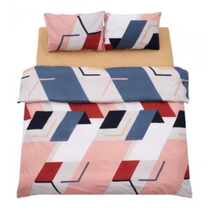 Lenjerie kingsize, bumbac, 132 TC, Ringo - HR-KGBED-132-RIN