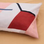 Lenjerie kingsize, bumbac, 132 TC, Ringo - HR-KGBED-132-RIN Lenjerie kingsize, bumbac, 132 TC, Ringo - HR-KGBED-132-RIN