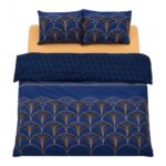 Lenjerie kingsize, bumbac, 132 TC, Wave - HR-KGBED-132-WAV Lenjerie kingsize, bumbac, 132 TC, Wave - HR-KGBED-132-WAV