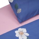 Lenjerie Vanora de pat king size Microfibra Blue Daisy - VN-4BEDYX60-BDY - imagine 3