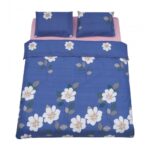 Lenjerie Vanora de pat king size Microfibra Blue Daisy - VN-4BEDYX60-BDY - imagine 5