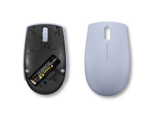 Lenovo 300 Wireless Compact Mouse Frost Blue, Tip: Standard - GY51L15679