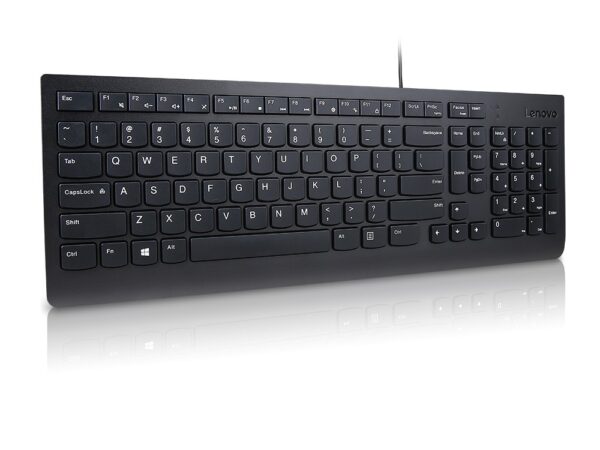 Lenovo Essential Wired Keyboard (Black) - US English 103P - 4Y41C68642