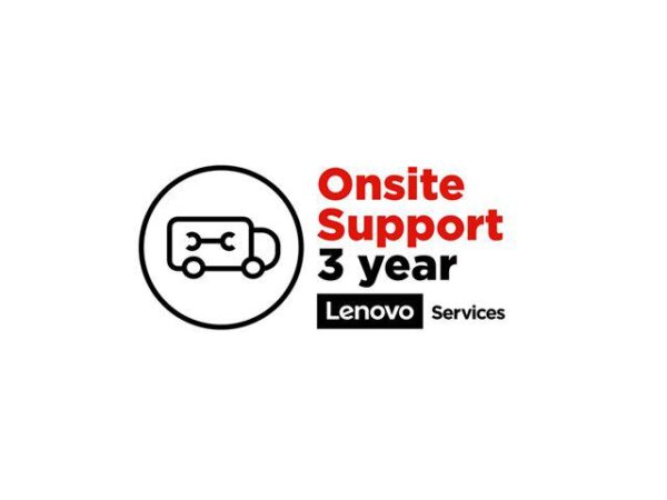 Lenovo extensie garantie 3Y Onsite upgrade from 1Y Onsite - 5WS0D81118