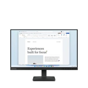 Lenovo L24-4e. Display diagonal: 60.5 cm (23.8"), Display resolution - 68C2KAC1EU
