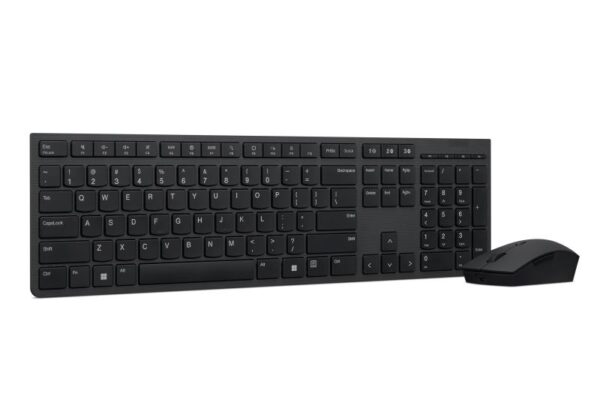 Lenovo Professional Wireless Rechargeable Combo Keyboard and Mouse - 4X31K03931