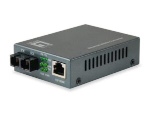 LevelOne FVT-1101 RJ45 to SC Fast Ethernet Media Converter