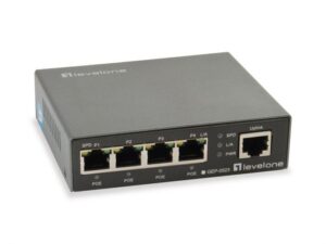 LevelOne GEP-0523, 5-Port Gigabit PoE Switch, 802.3at/af PoE