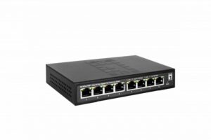 LevelOne GES-2108P Hilbert 8-Port Gigabit PoE Smart Lite Switch