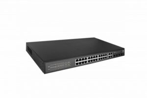 LevelOne GES-2128P Hilbert 28-Port Gigabit PoE Smart Lite Switch