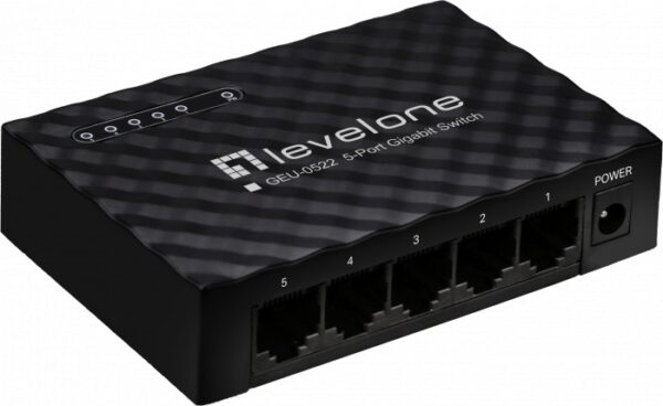 LevelOne GEU-0522 5-Port Gigabit Switch