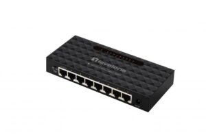 LevelOne GEU-0821 8-Port Gigabit Switch, 160.9 x 71.6 x 26.3 mm