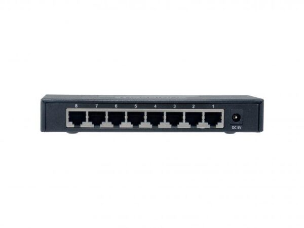 LevelOne GEU-0822 8-Port Gigabit Switch, 160.9 x 71.6 x 26.3 mm