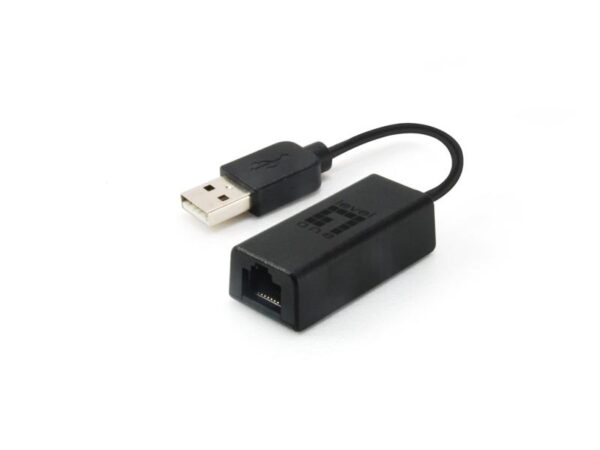 LevelOne USB-0301 Fast Ethernet USB Network Adapter, 23 x 16 x 197 mm