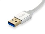 LevelOne USB-0503 Gigabit USB Network Adapter with USB Hub