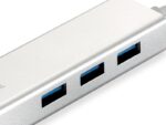 LevelOne USB-0503 Gigabit USB Network Adapter with USB Hub