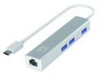 LevelOne USB-0504 Gigabit USB-C Network Adapter with USB Hub