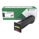 LEXMARK 72K2XME MAGENTA RETURN PROGRAMME TONER, Capacitate: 22k pagini