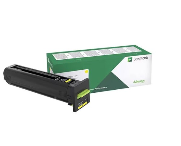 LEXMARK 72K2XYE YELLOW RET PROGRAM TONER, Capacitate 22k pagini