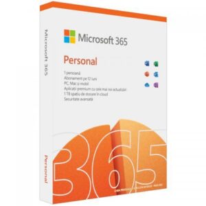 Licenta Cloud Retail Microsoft 365 Personal English Subscriptie 1 - QQ2-01399