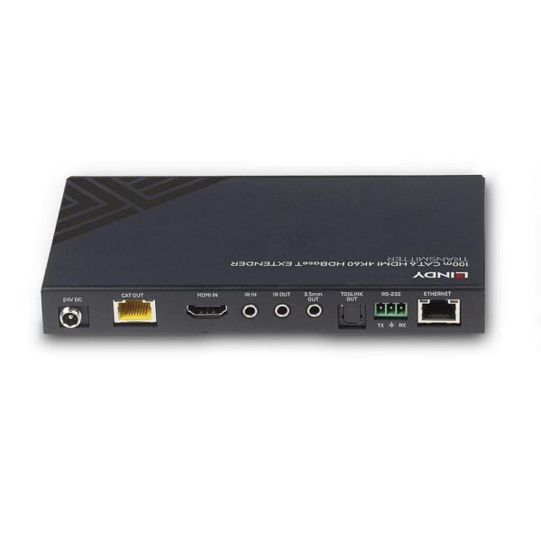 Lindy 100m Cat.6 HDMI 4K60 HDBaseT Transmitter Description Distributes - LY-38341