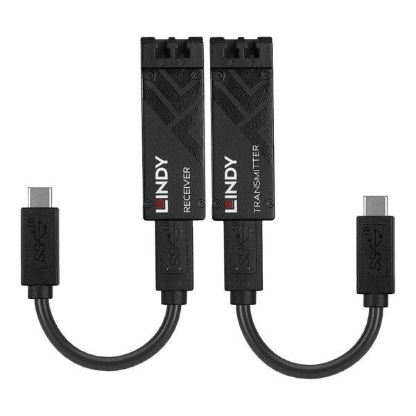 Lindy 100m Fibre Optic USB 3.2 Type C Extender - LY-43312