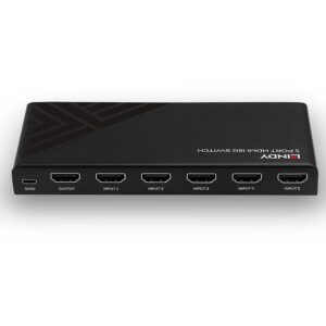 Lindy 5 Port HDMI 18G Switch Technical details Specifications - LY-38233