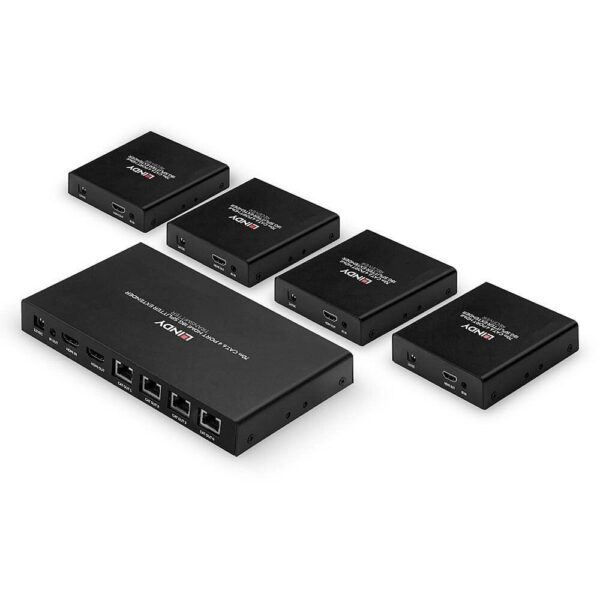 Lindy 70m 4 Port Cat.6 HDMI 4K60 Splitter Extender - LY-38262