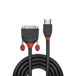 Lindy Cablu HDMI la DVI-D 1m, negru - LY-36271