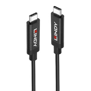 Lindy Cablu USB 3.2 Gen 2 C/C Activ, negru - LY-43308