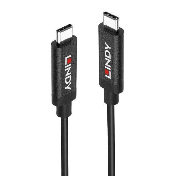 Lindy Cablu USB 3.2 Gen 2 C/C Activ, negru - LY-43308